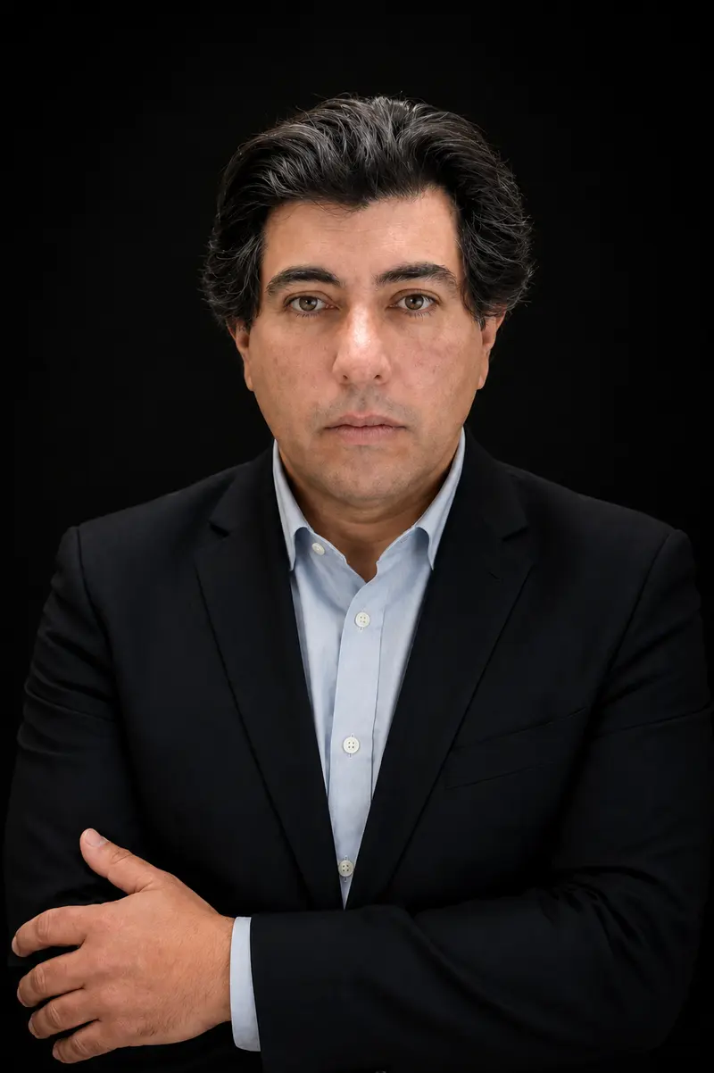 Retrato de Víctor Zúñiga, integrante del equipo TALEN